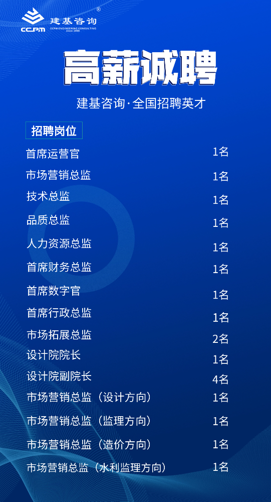 招聘 | 高薪職位等你來！